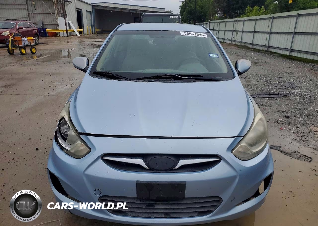2013 Hyundai Accent Gls VIN:KMHCT4AE4DU389693 - 5