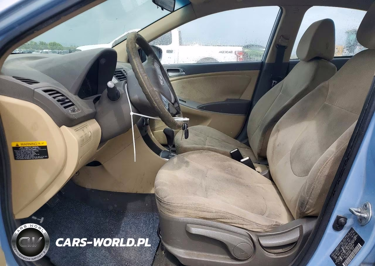 2013 Hyundai Accent Gls VIN:KMHCT4AE4DU389693 - 7