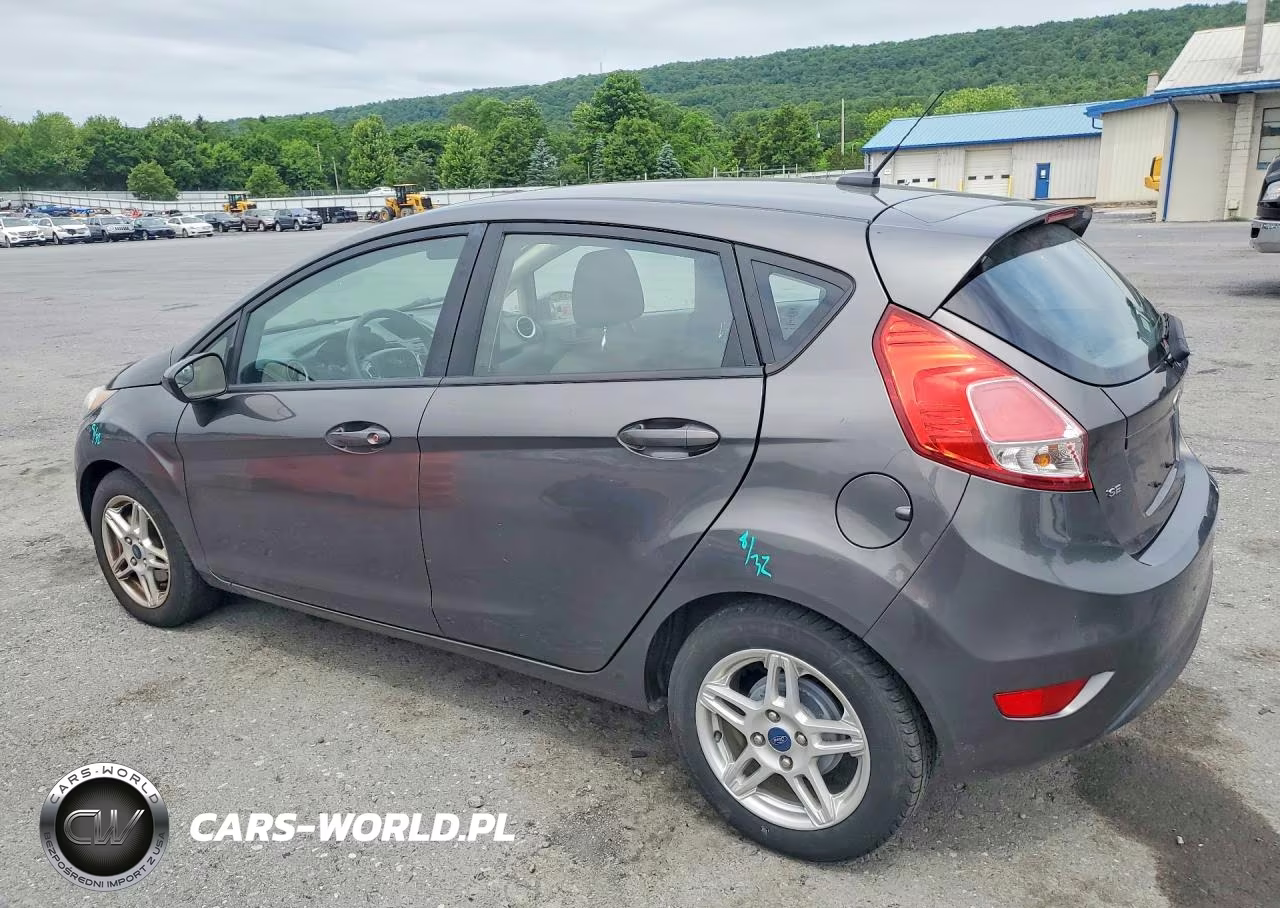 2019 Ford Fiesta Se VIN:3FADP4EJ1KM155569 - 2