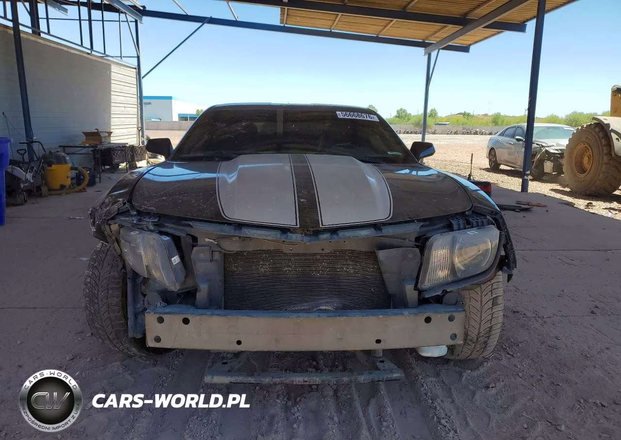 2013 Chevrolet Camaro Lt VIN:2G1FC1E31D9113843 - 5