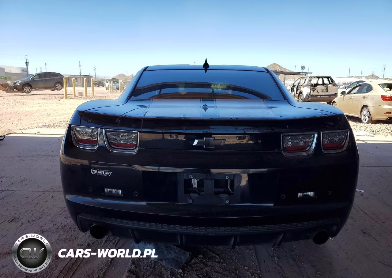 2013 Chevrolet Camaro Lt VIN:2G1FC1E31D9113843 - 6