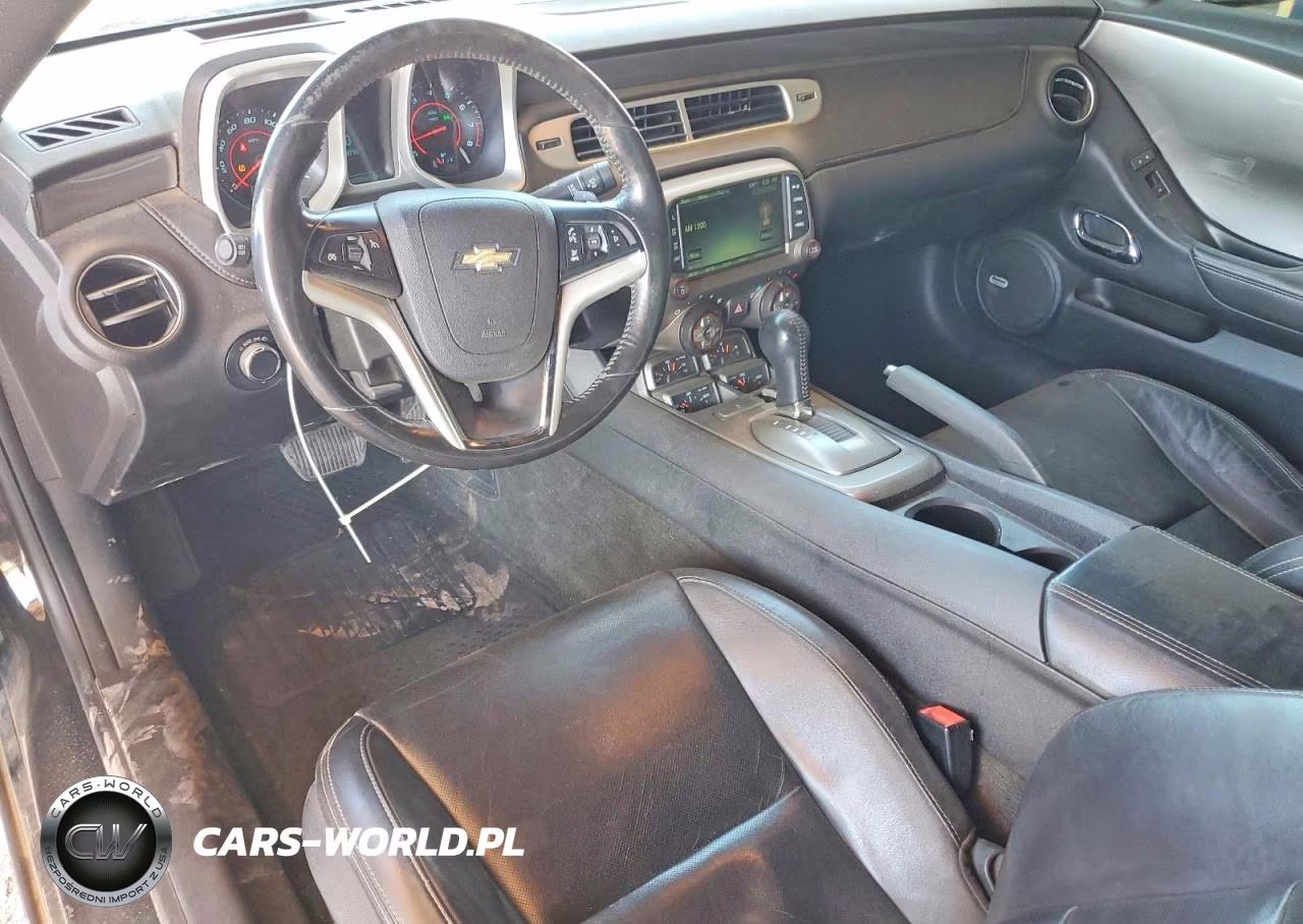 2013 Chevrolet Camaro Lt VIN:2G1FC1E31D9113843 - 8