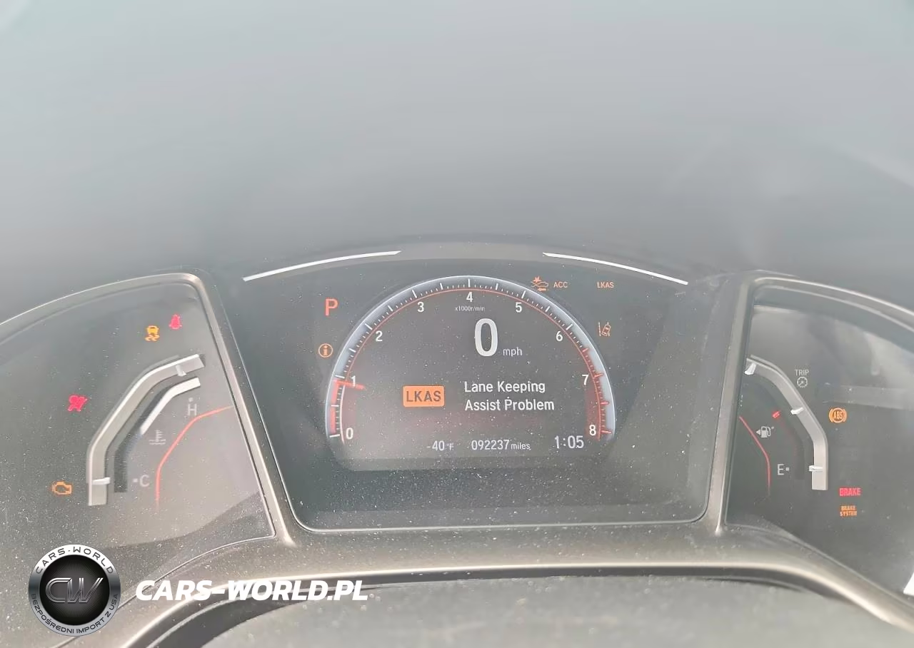 2019 Honda Civic Sport Touring VIN:SHHFK7H99KU215850 - 9