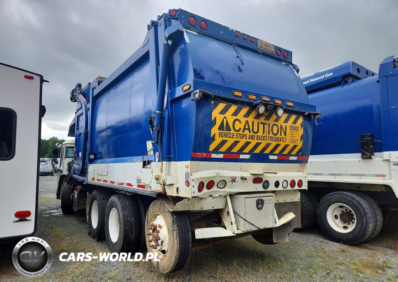 2016 Mack Lr600 Refuse Truck VIN:1M2LR05C7GM001232 - 3