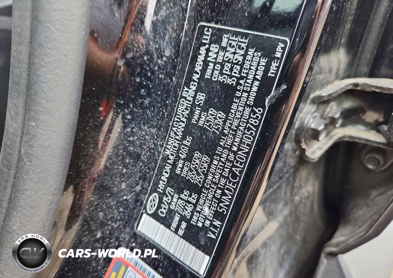 2022 Hyundai Tucson Limited VIN:5NMJECAE0NH057856 - 13