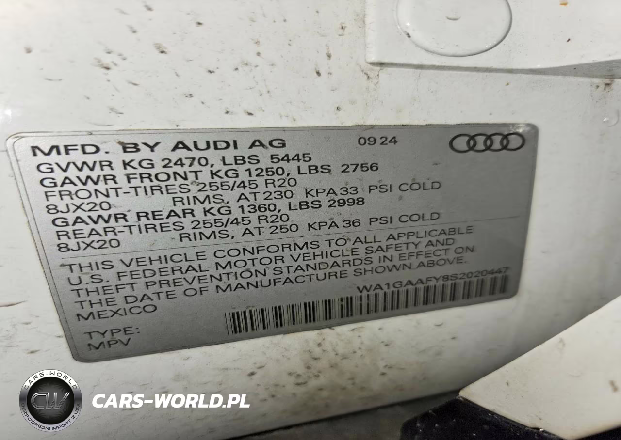 2025 Audi Q5 Premium 45 VIN:WA1GAAFY8S2020447 - 13