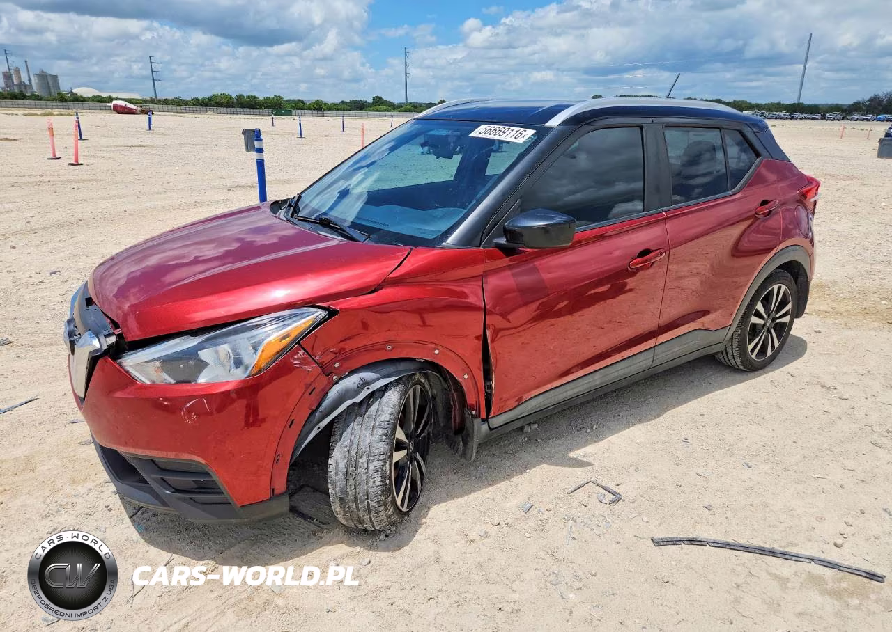 2019 Nissan Kicks Sv VIN:3N1CP5CU5KL520434 - 1