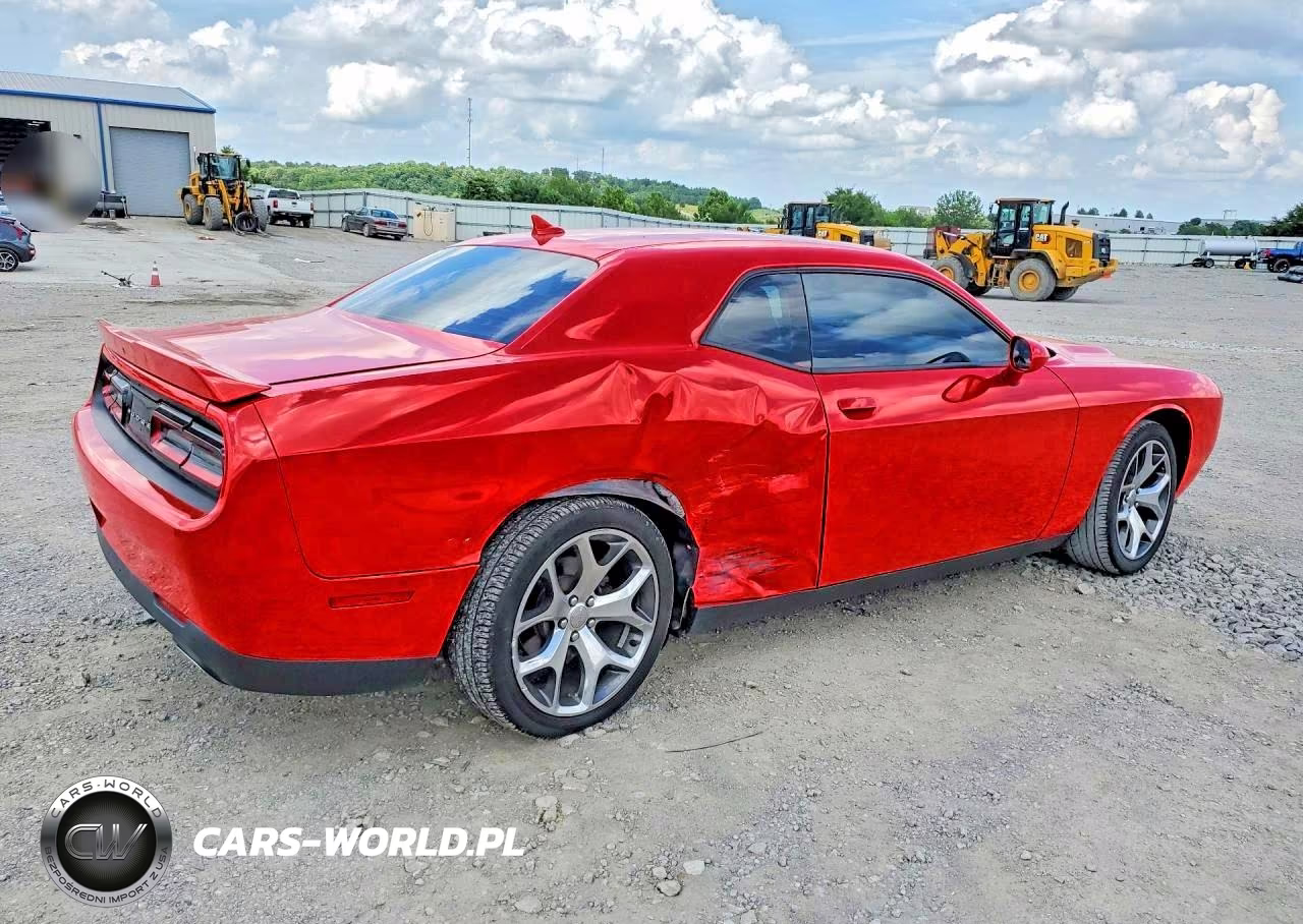 2015 Dodge Challenger Sxt Plus VIN:2C3CDZBG5FH869671 - 3