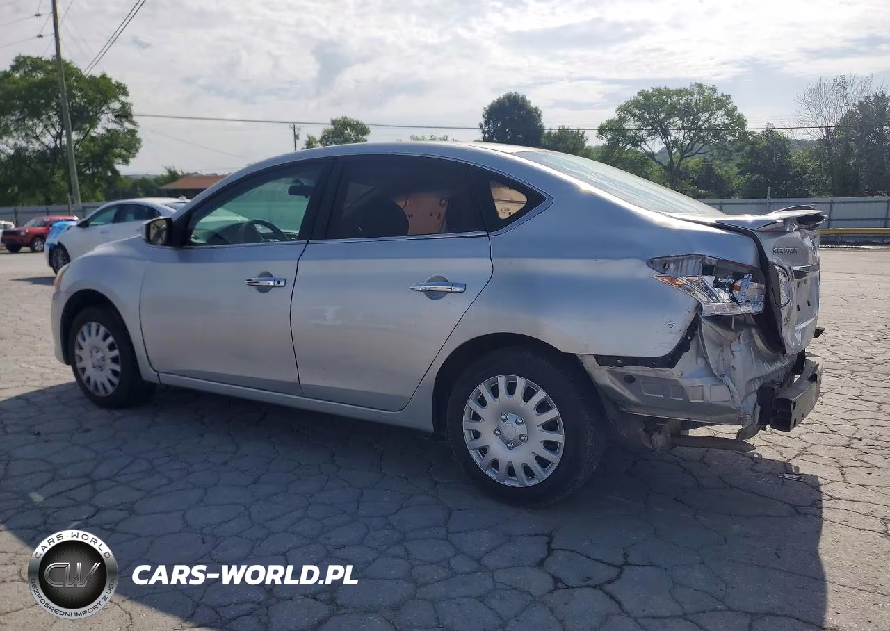 2015 Nissan Sentra S VIN:3N1AB7AP4FY377645 - 2