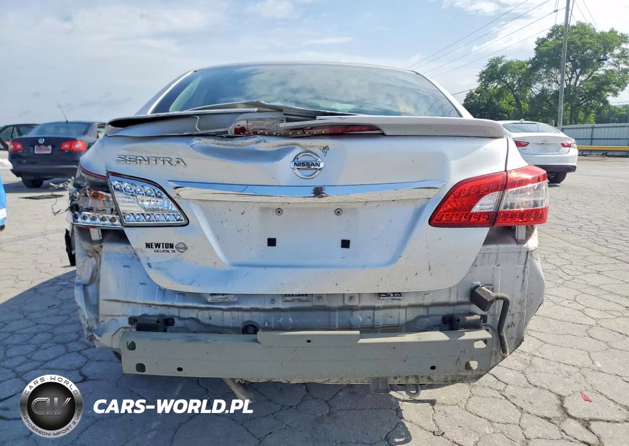 2015 Nissan Sentra S VIN:3N1AB7AP4FY377645 - 6