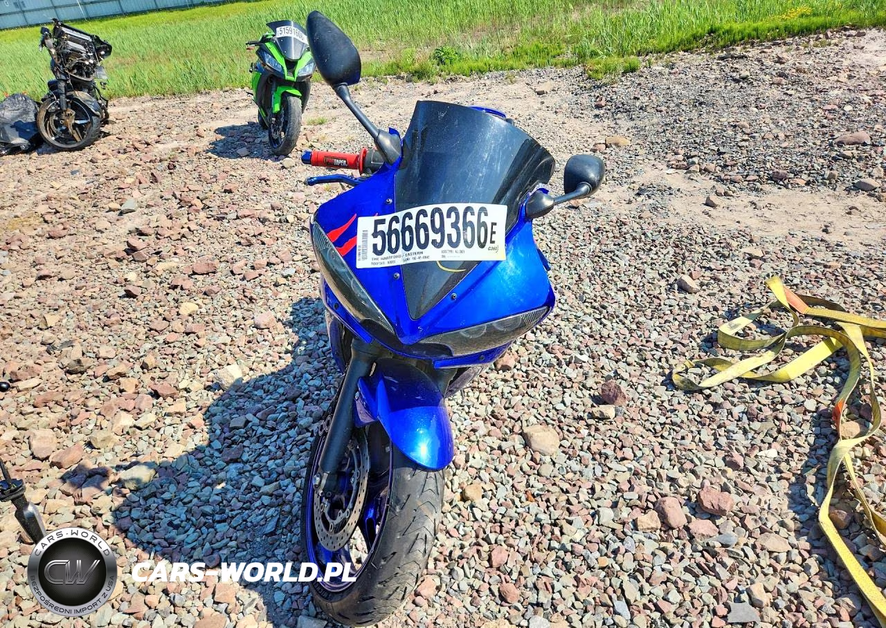 2004 Yamaha Yzf-R6L VIN:JYARJ06E44A017239 - 2