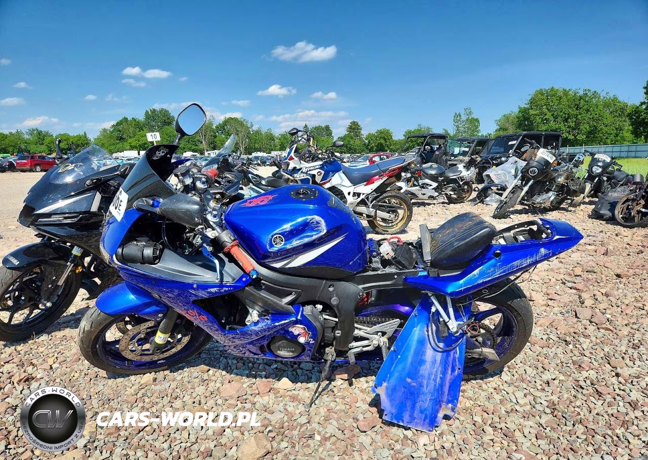 2004 Yamaha Yzf-R6L VIN:JYARJ06E44A017239 - 3
