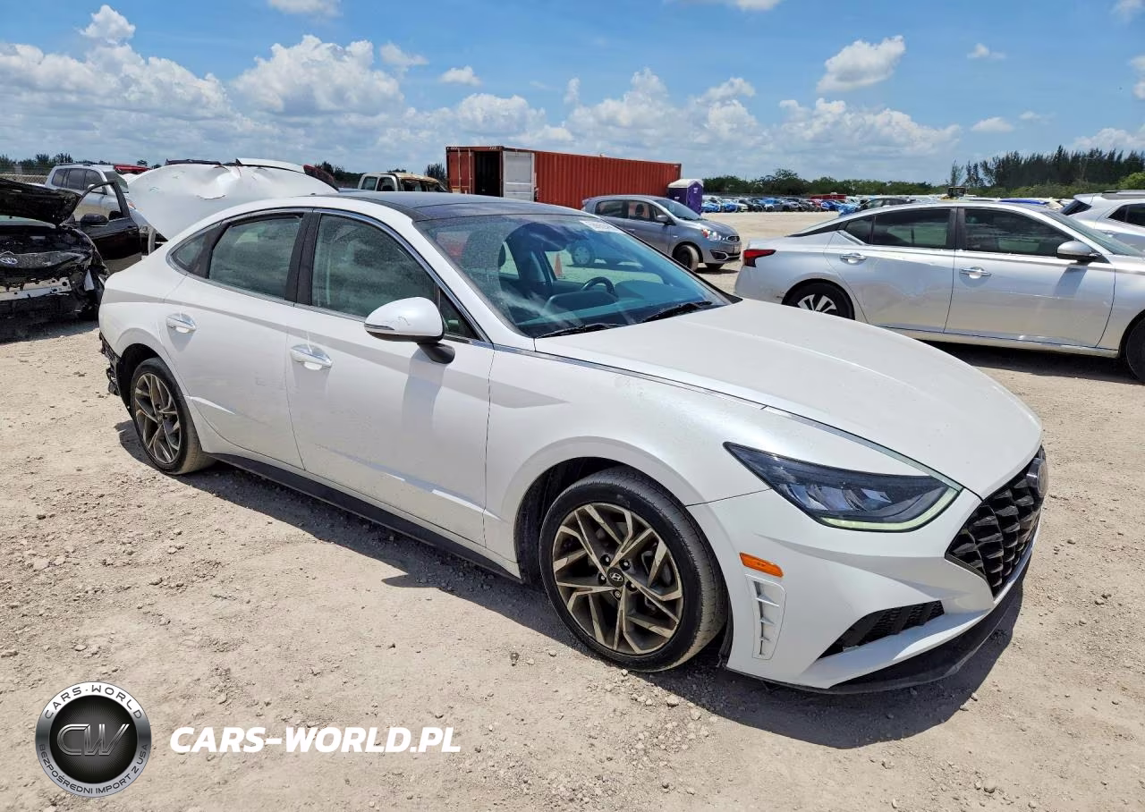 2021 Hyundai Sonata Sel VIN:KMHL14JA4MA153100 - 4