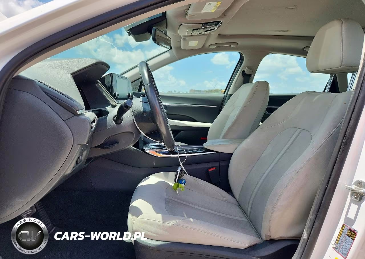 2021 Hyundai Sonata Sel VIN:KMHL14JA4MA153100 - 7