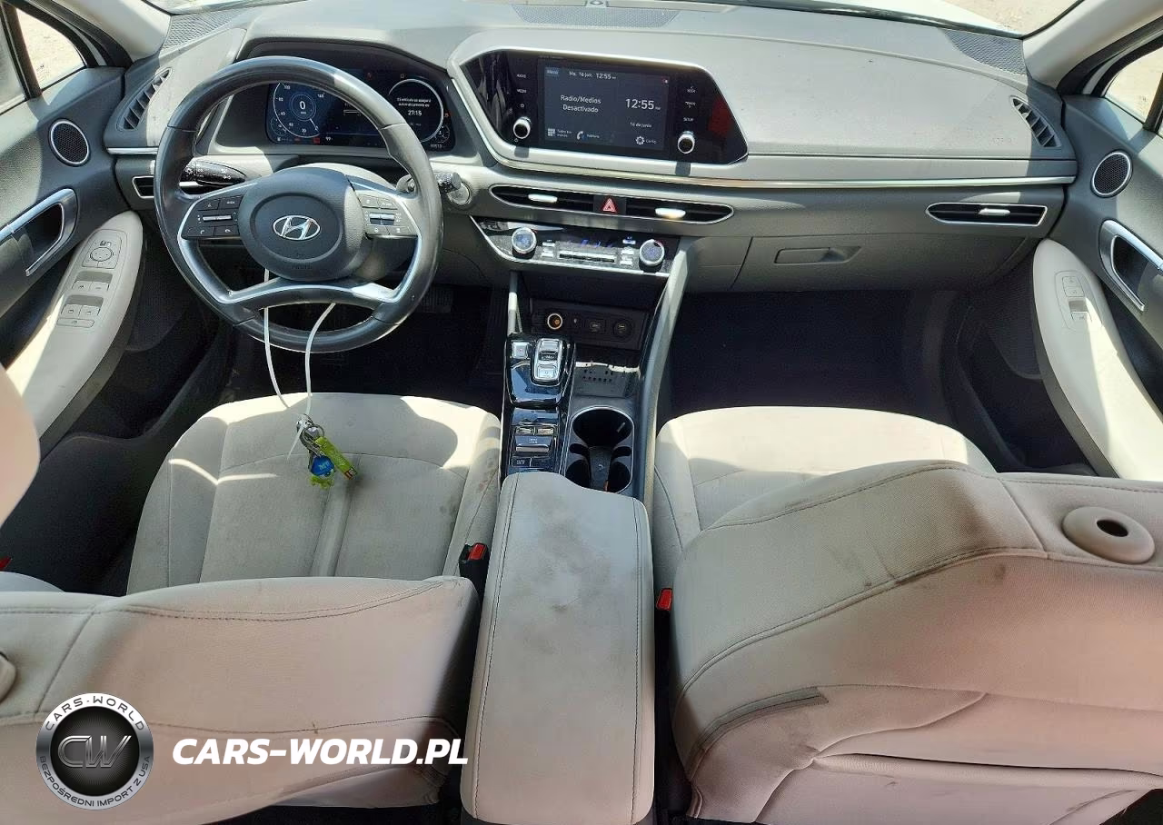 2021 Hyundai Sonata Sel VIN:KMHL14JA4MA153100 - 8