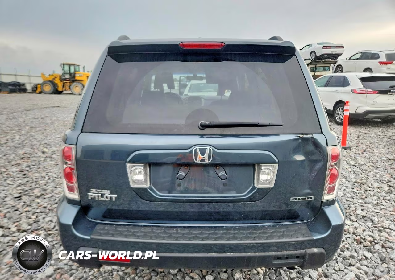 2006 Honda Pilot Ex VIN:5FNYF185X6B018961 - 6