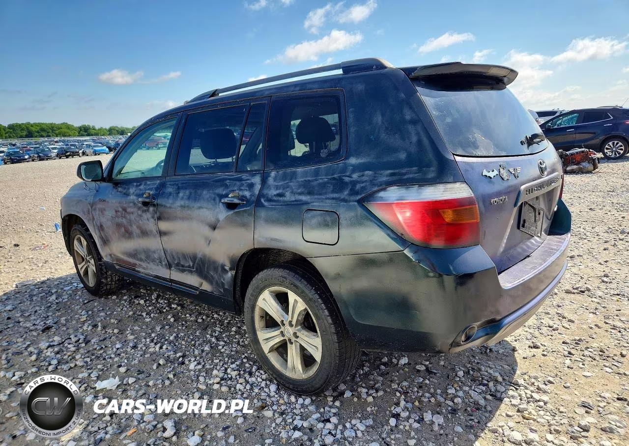 2009 Toyota Highlander Sport VIN:JTEES43A192123217 - 2