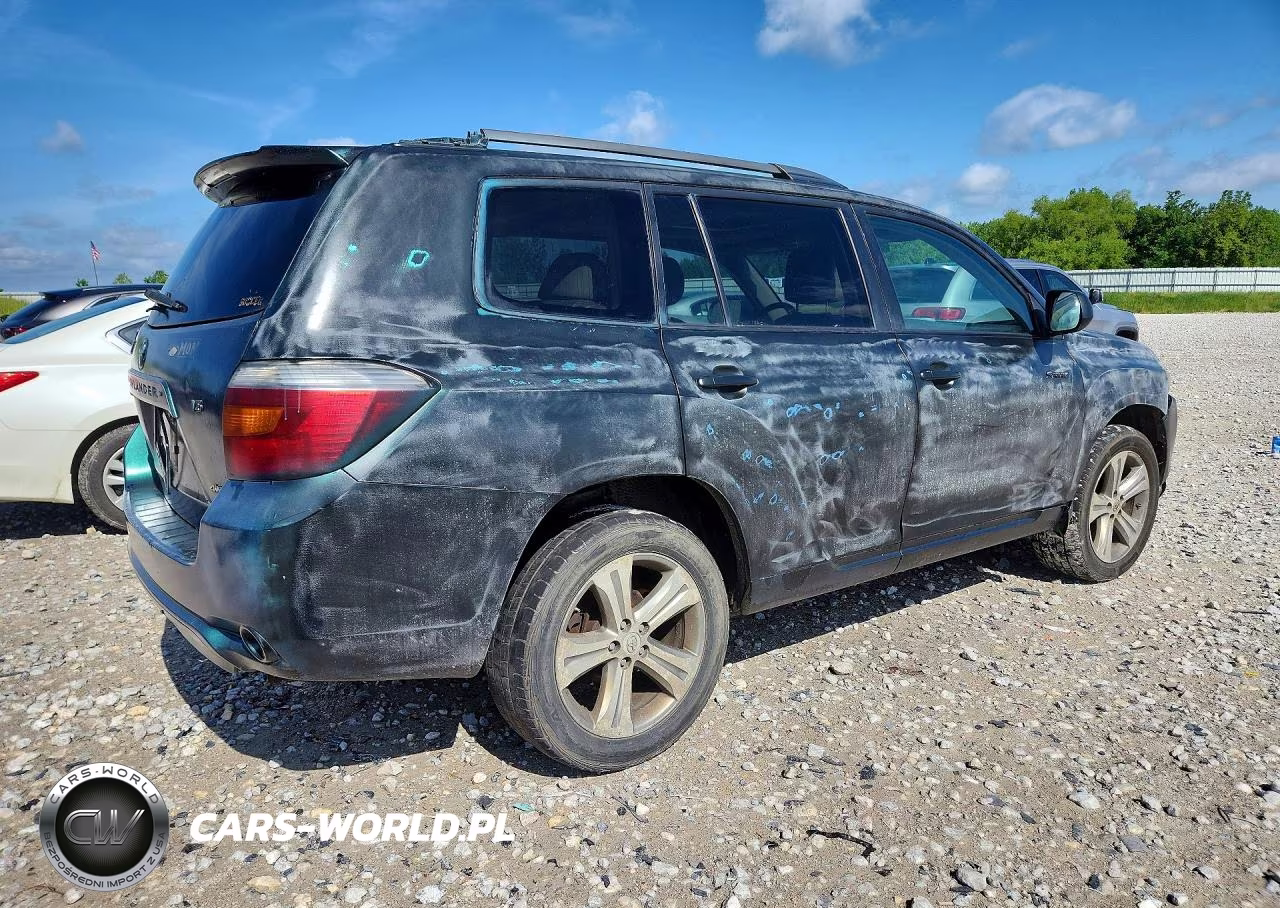 2009 Toyota Highlander Sport VIN:JTEES43A192123217 - 3