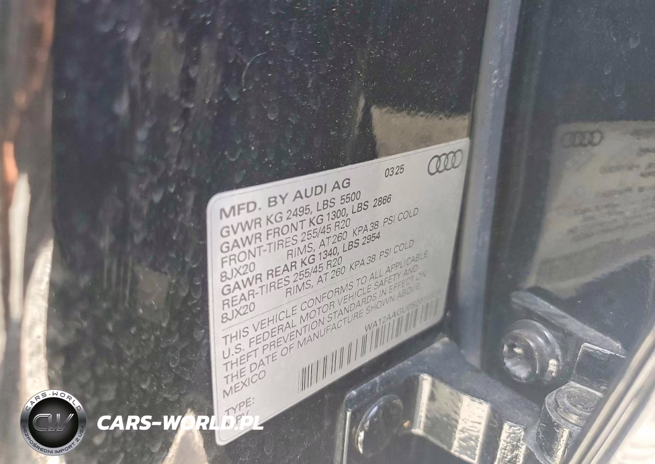 2025 Audi Q5 Premium Plus VIN:WA12AAGU0S2015328 - 13