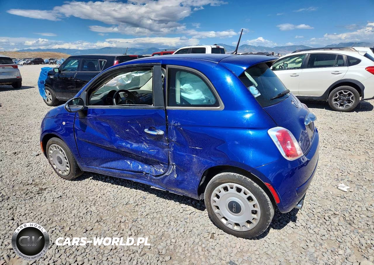 2013 Fiat 500 Pop VIN:3C3CFFAR5DT512877 - 2