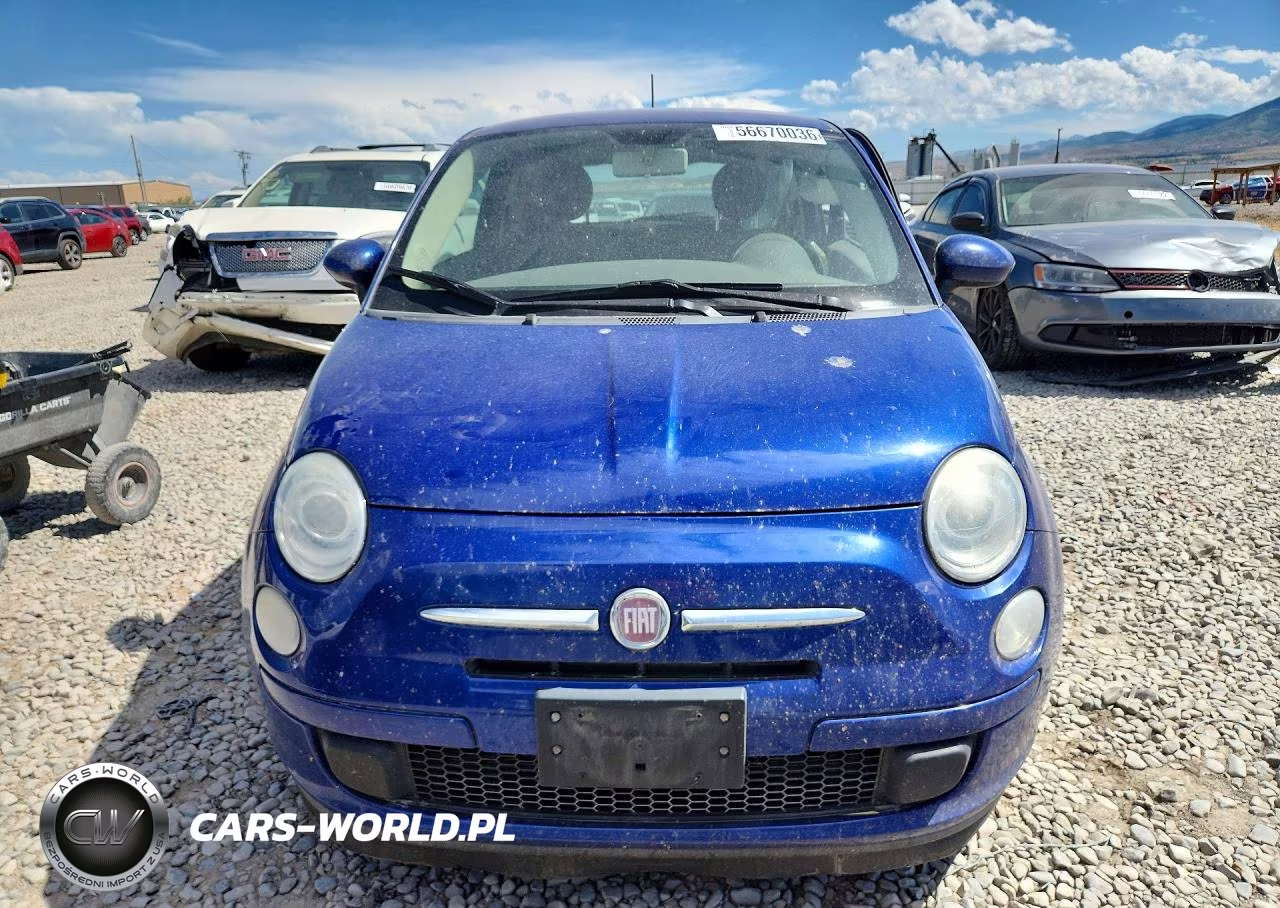 2013 Fiat 500 Pop VIN:3C3CFFAR5DT512877 - 5