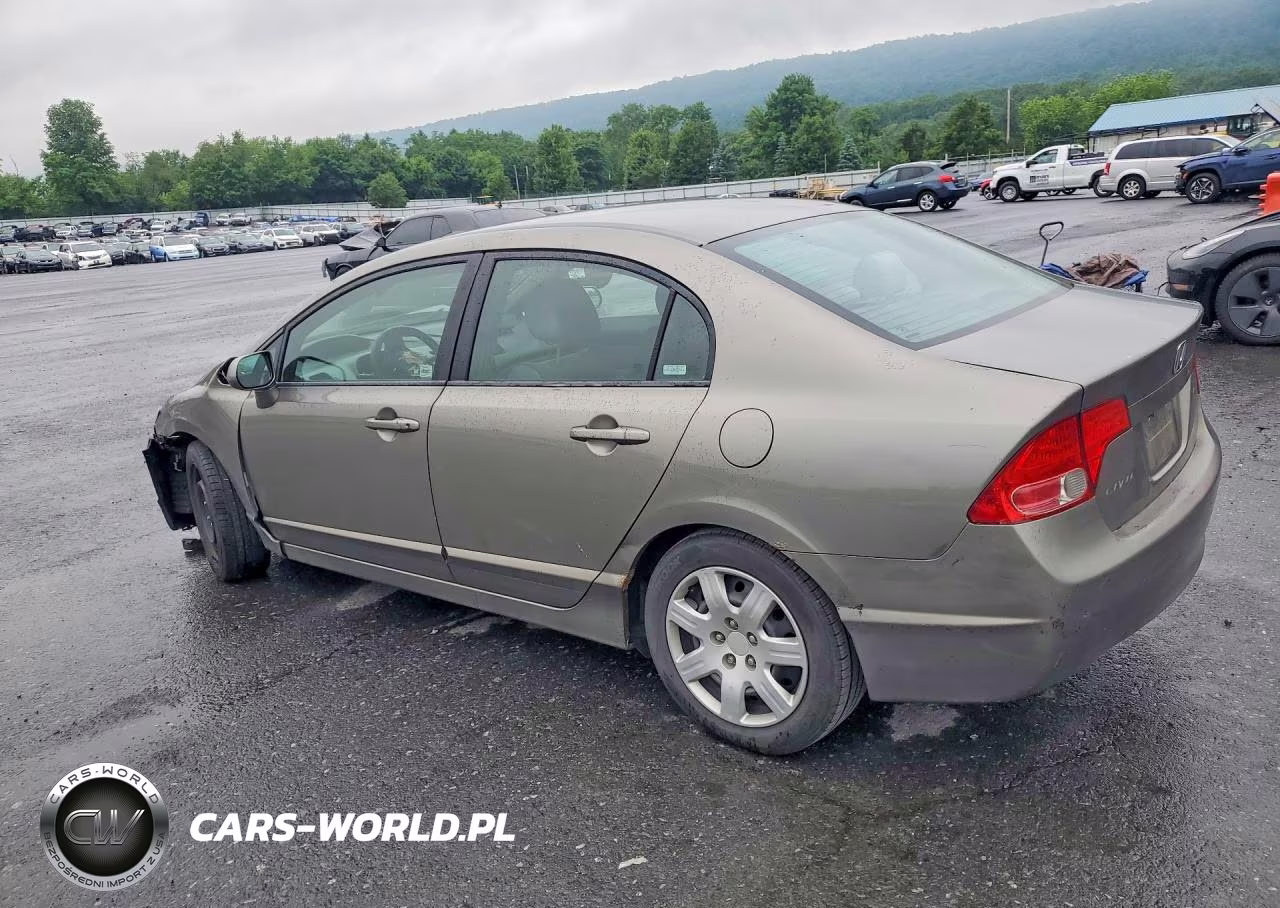 2007 Hond Civic Dx VIN:1HGFA16507L068020 - 2