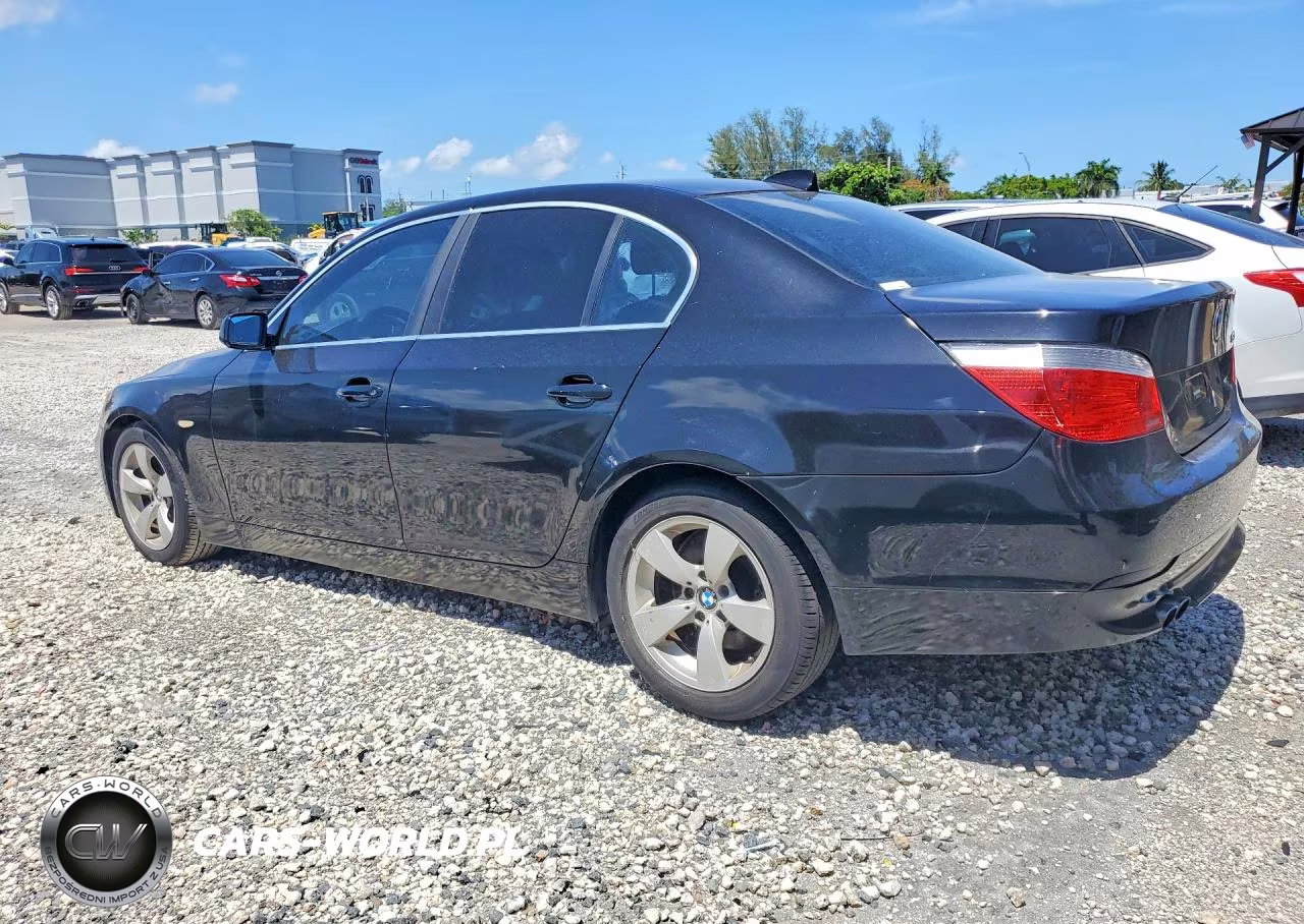 2007 BMW 525 I VIN:WBANE53557CW67812 - 2