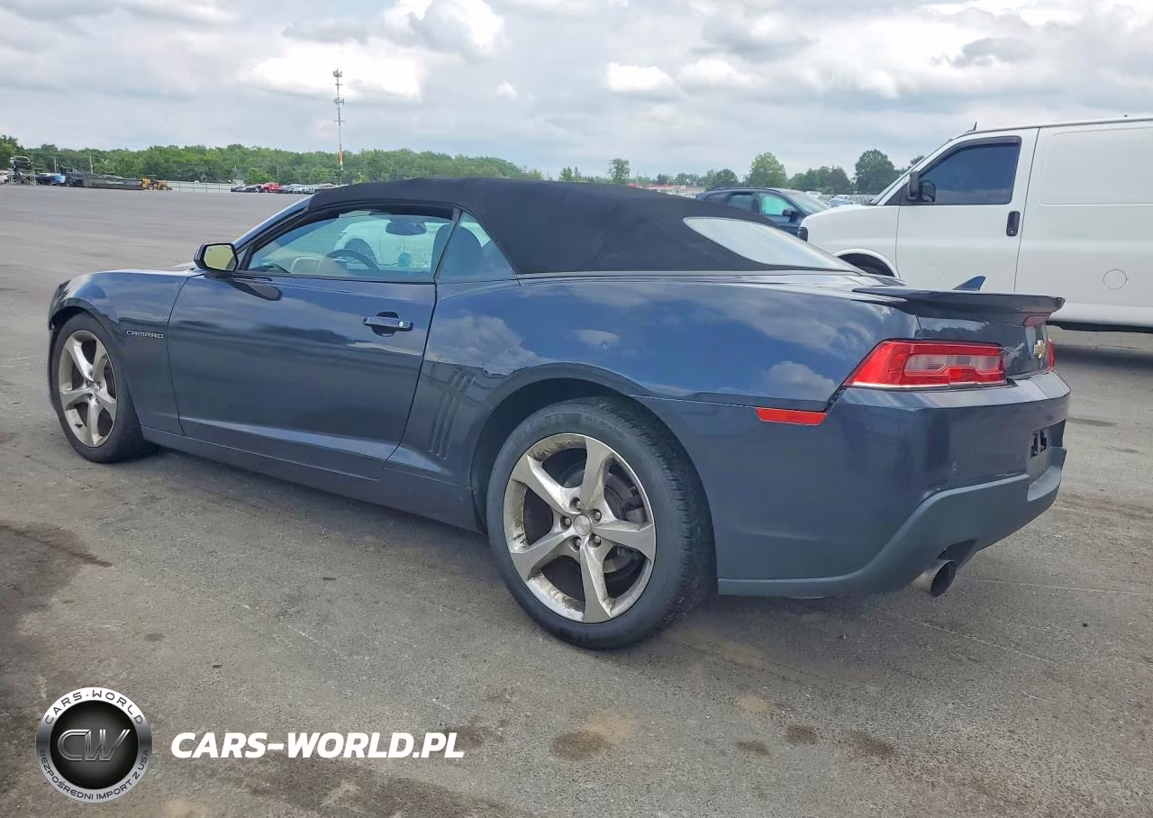2014 Chevrolet Camaro Lt VIN:2G1FC3D37E9161510 - 2