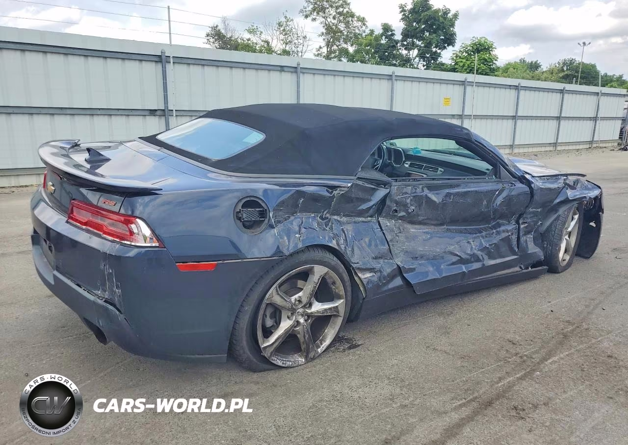 2014 Chevrolet Camaro Lt VIN:2G1FC3D37E9161510 - 3