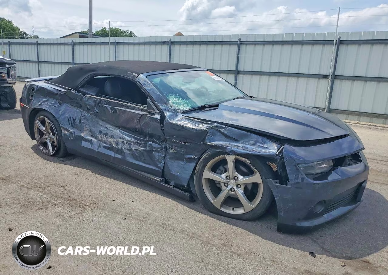 2014 Chevrolet Camaro Lt VIN:2G1FC3D37E9161510 - 4