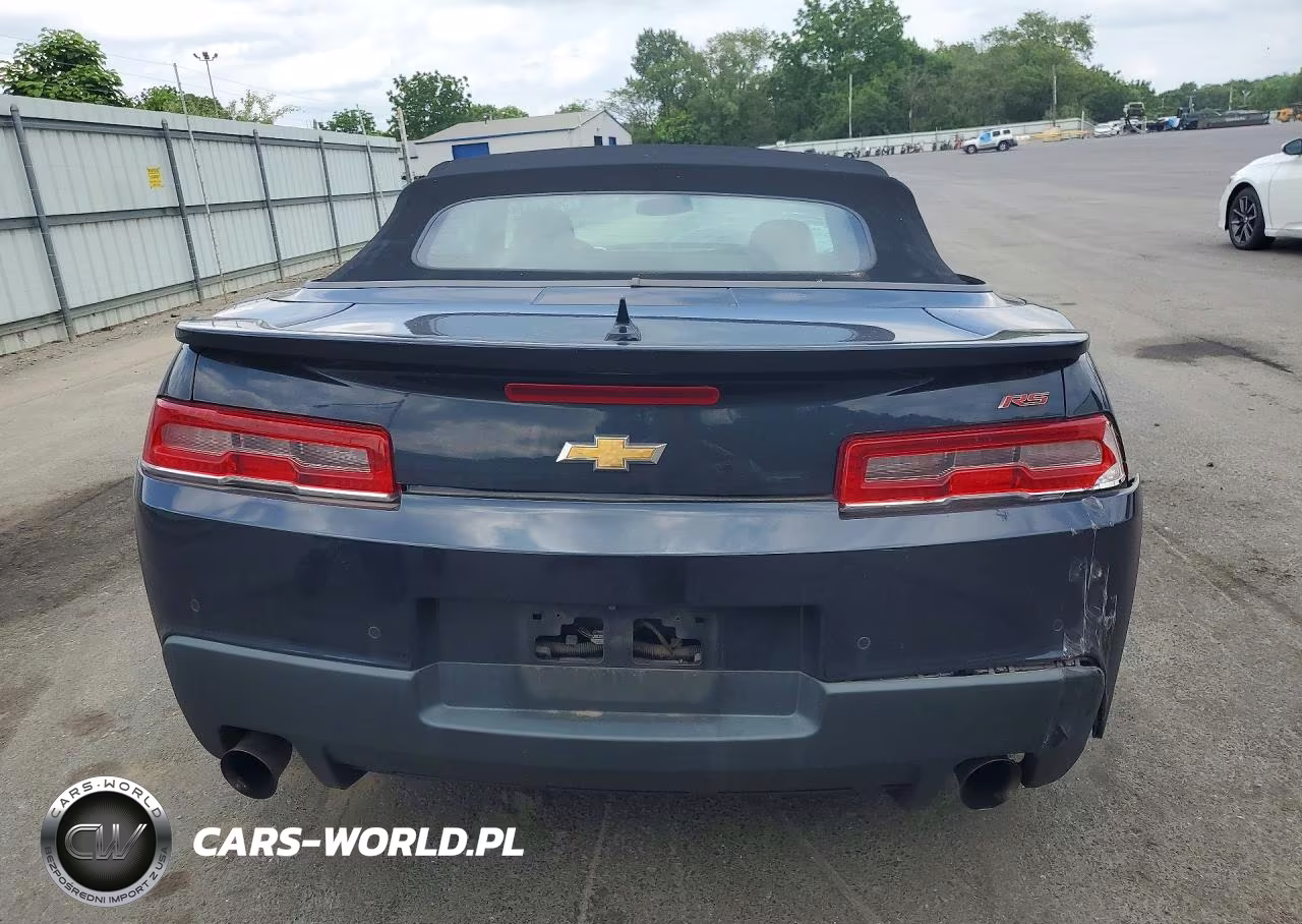 2014 Chevrolet Camaro Lt VIN:2G1FC3D37E9161510 - 6