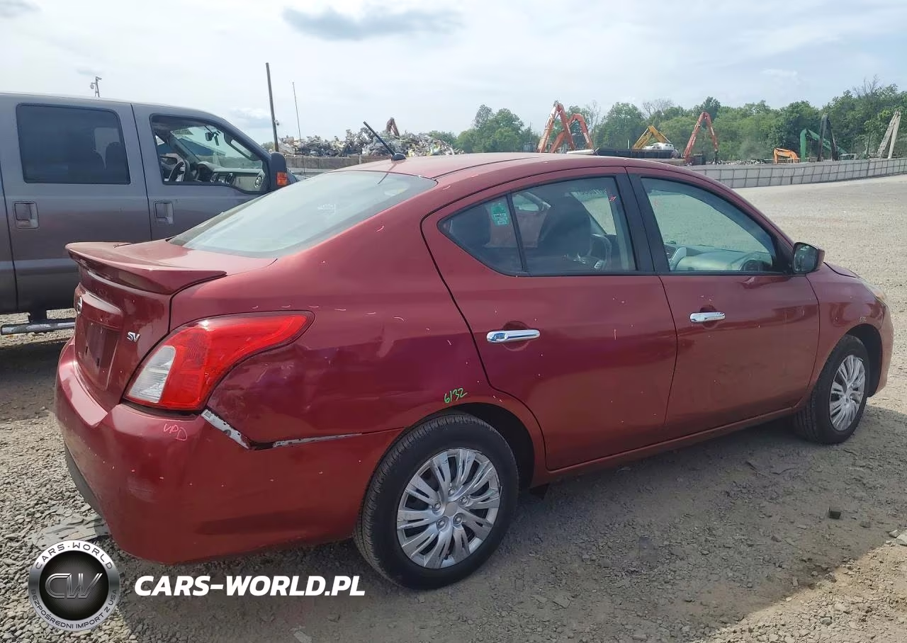 2019 Nissan Versa Sv VIN:3N1CN7AP0KL861674 - 3