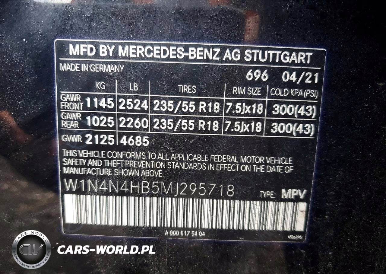 2021 Mercedes-Benz Gla 250 4Matic VIN:W1N4N4HB5MJ295718 - 12