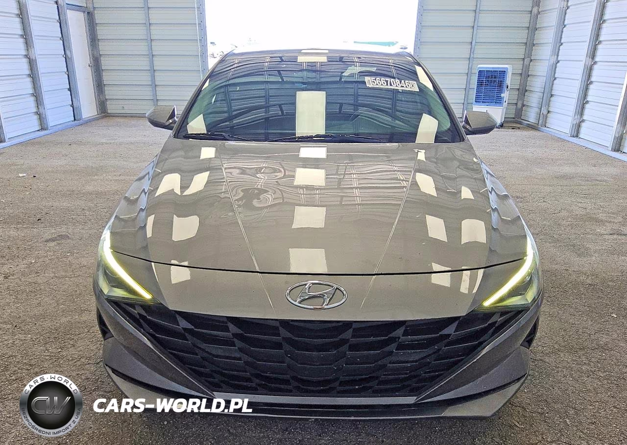 2021 Hyundai Elantra Sel VIN:KMHLM4AG2MU069416 - 5