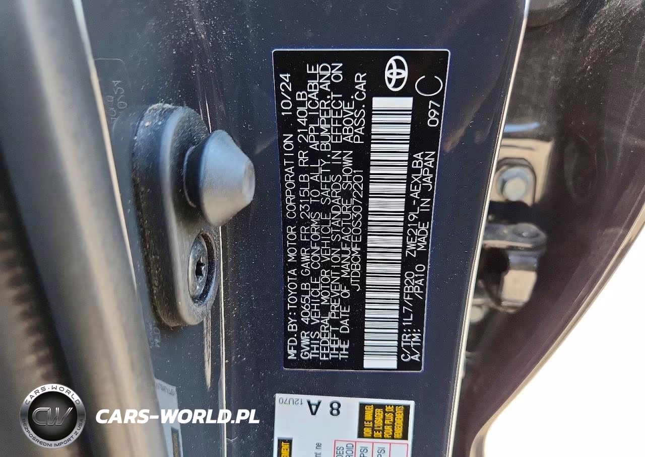 2025 Toyota Corolla Hybrid Le VIN:JTDBCMFE0S3072201 - 12