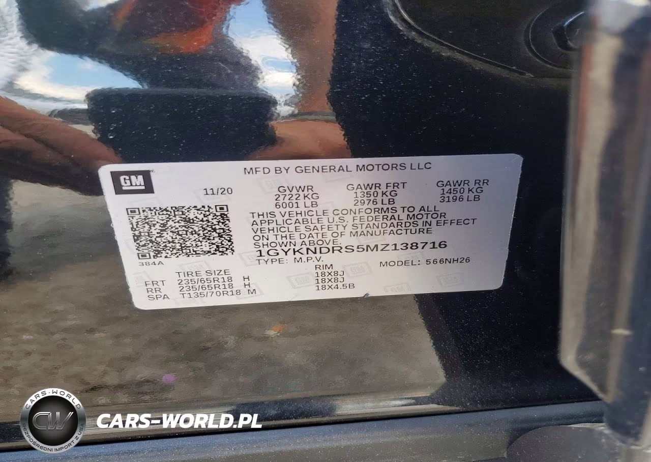 2021 Cadillac Xt5 Premium Luxury VIN:1GYKNDRS5MZ138716 - 13