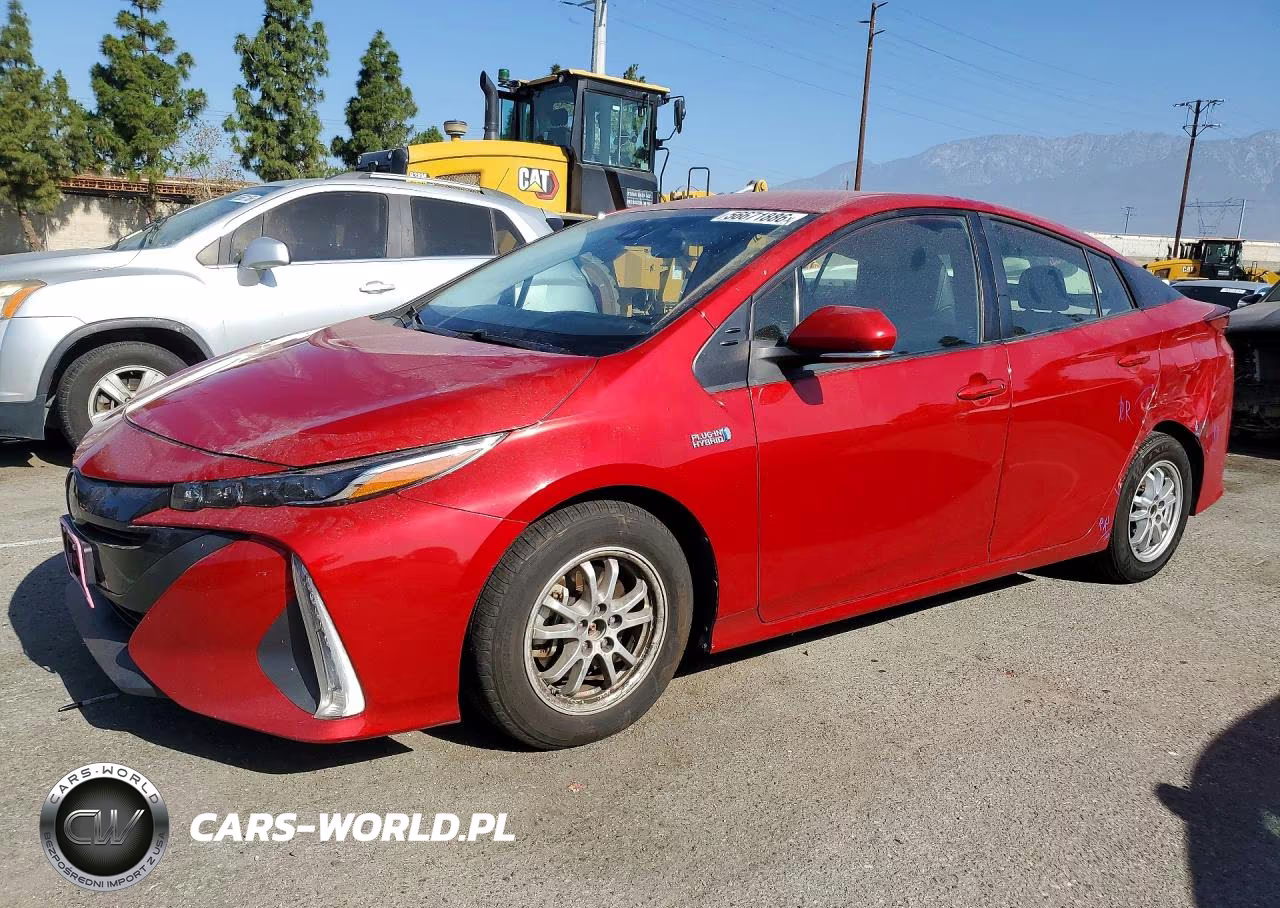 2021 Toyota Prius Prime Xle VIN:JTDKAMFP7M3186058 - 1
