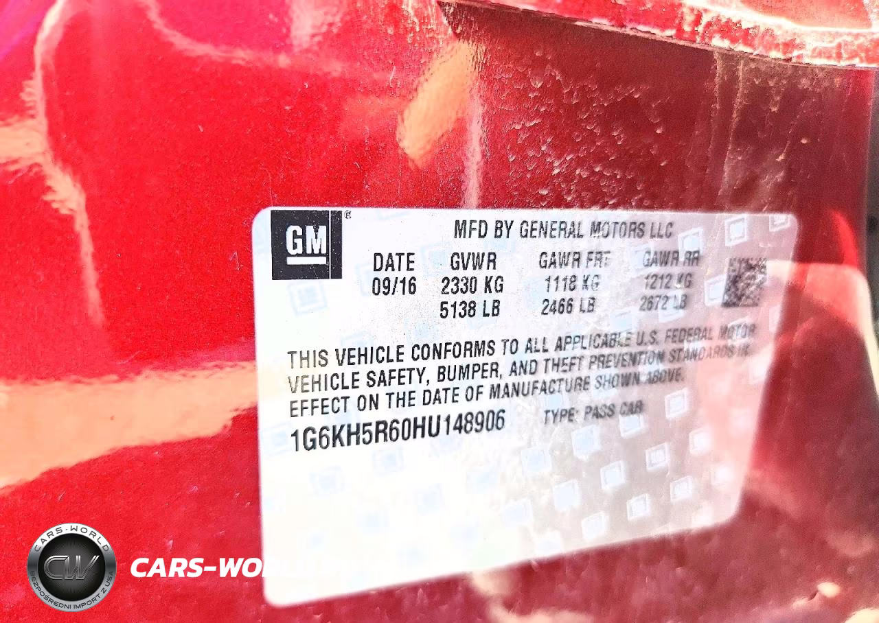 2017 Cadillac Ct6 Premium Luxury VIN:1G6KH5R60HU148906 - 12