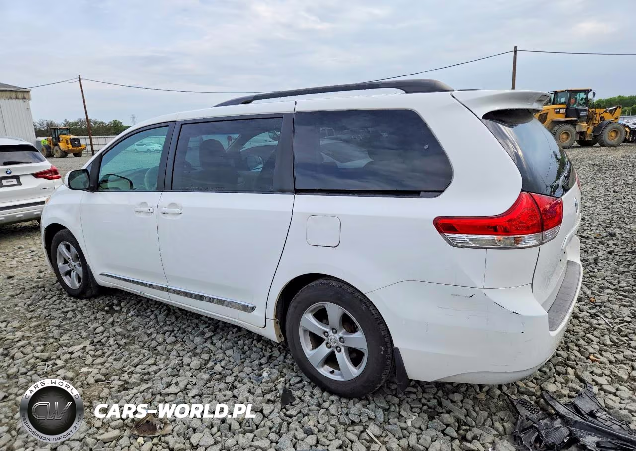 2011 Toyota Sienna Fwd W-7-Passe VIN:5TDKK3DC2BS170952 - 2