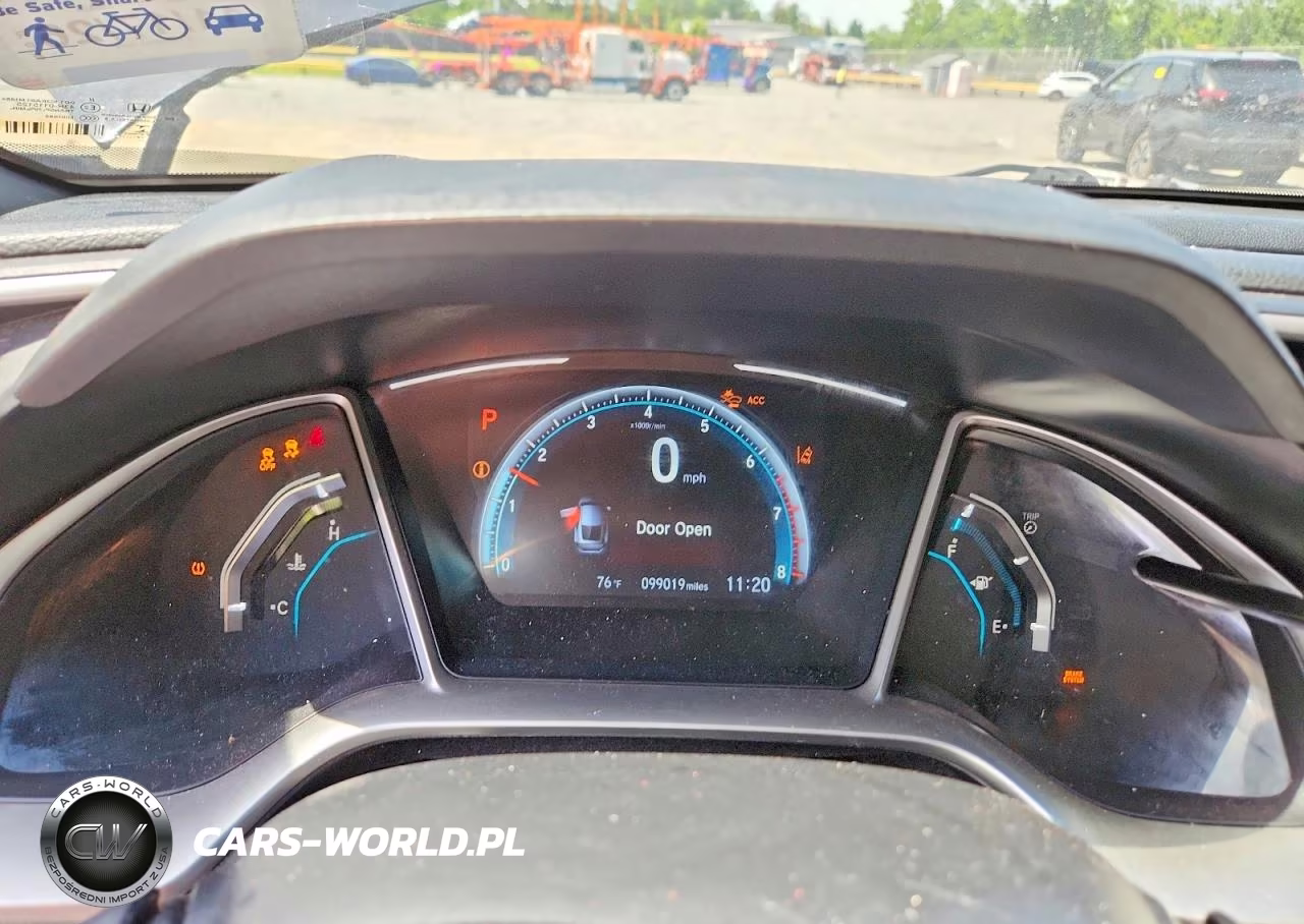 2019 Honda Civic Ex VIN:2HGFC3B33KH356484 - 9