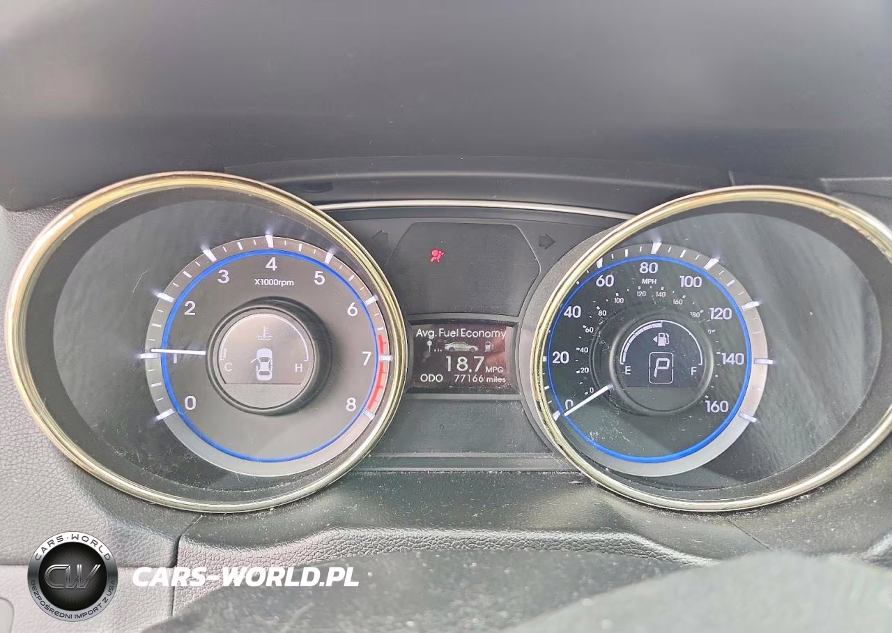 2013 Hyundai Sonata Gls VIN:5NPEB4ACXDH721581 - 9