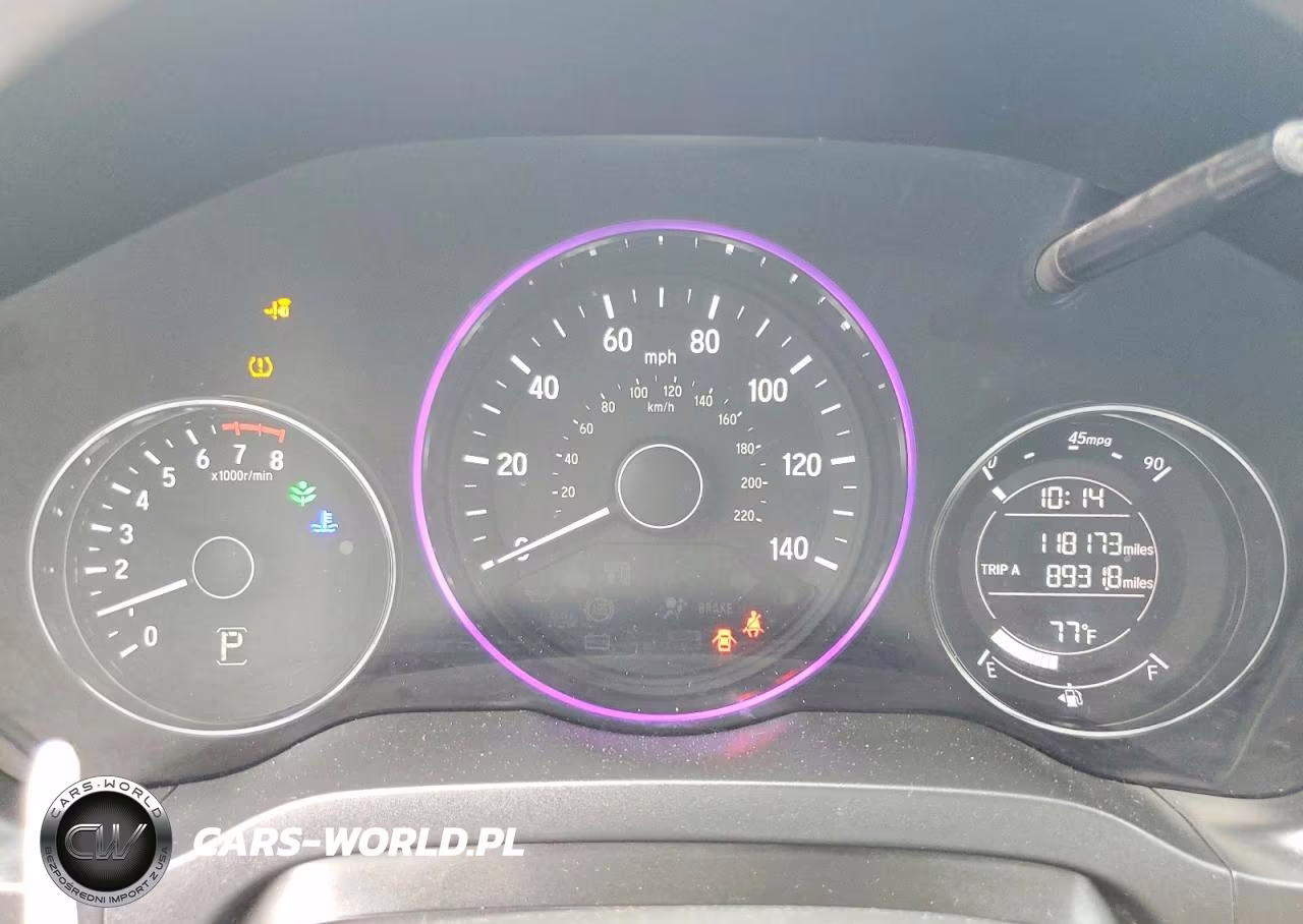 2016 Honda Hr-V Exl VIN:3CZRU6H77GM712393 - 9