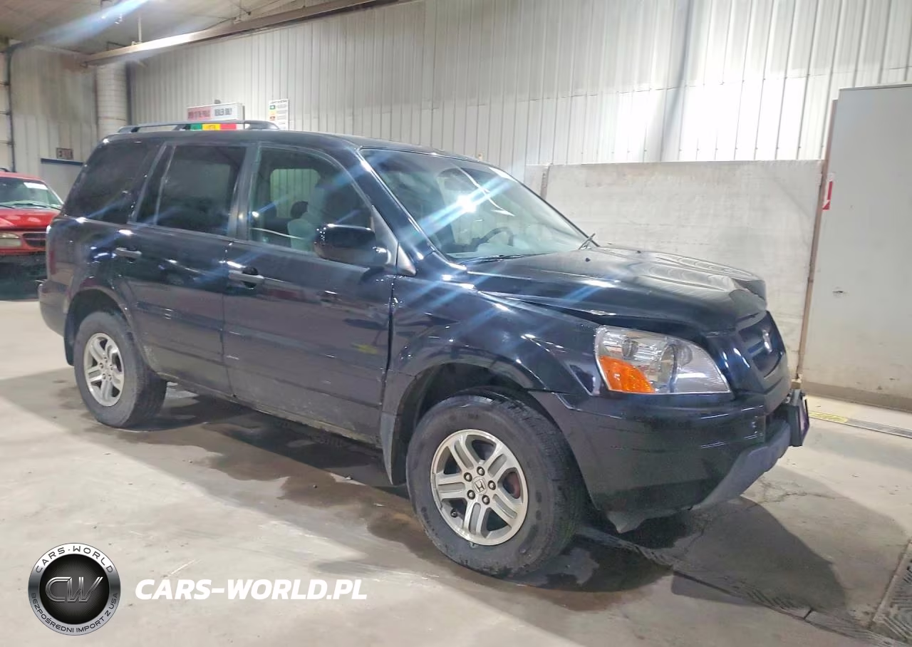 2005 Honda Pilot Ex VIN:5FNYF18405B056043 - 4