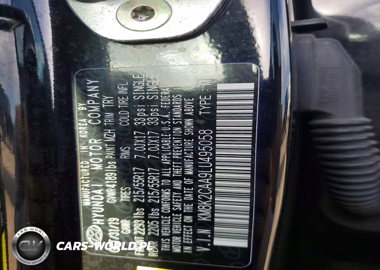 2020 Hyundai Kona Sel VIN:KM8K2CAA9LU495058 - 13