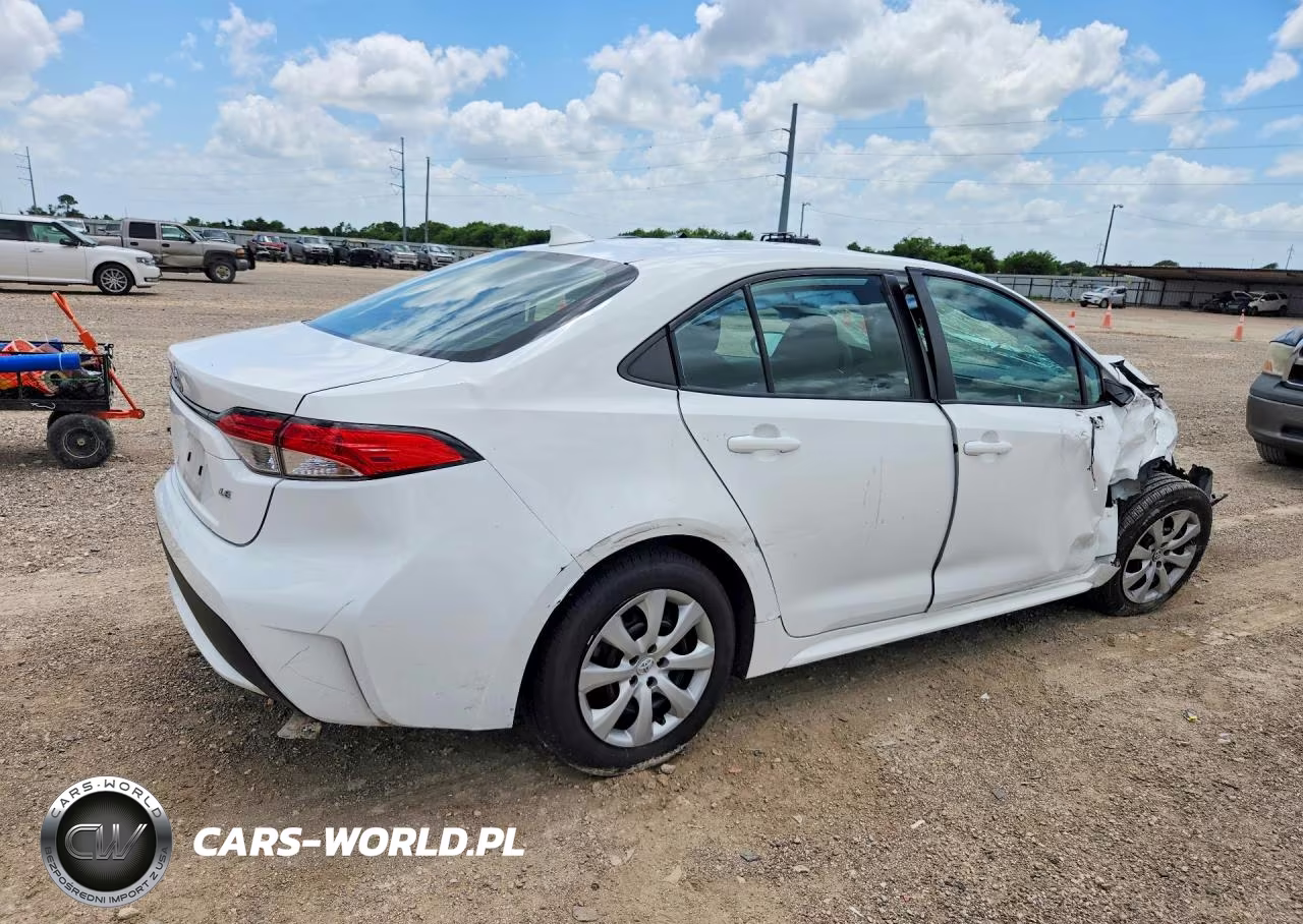 2020 Toyota Corolla Le VIN:5YFEPRAEXLP052603 - 3