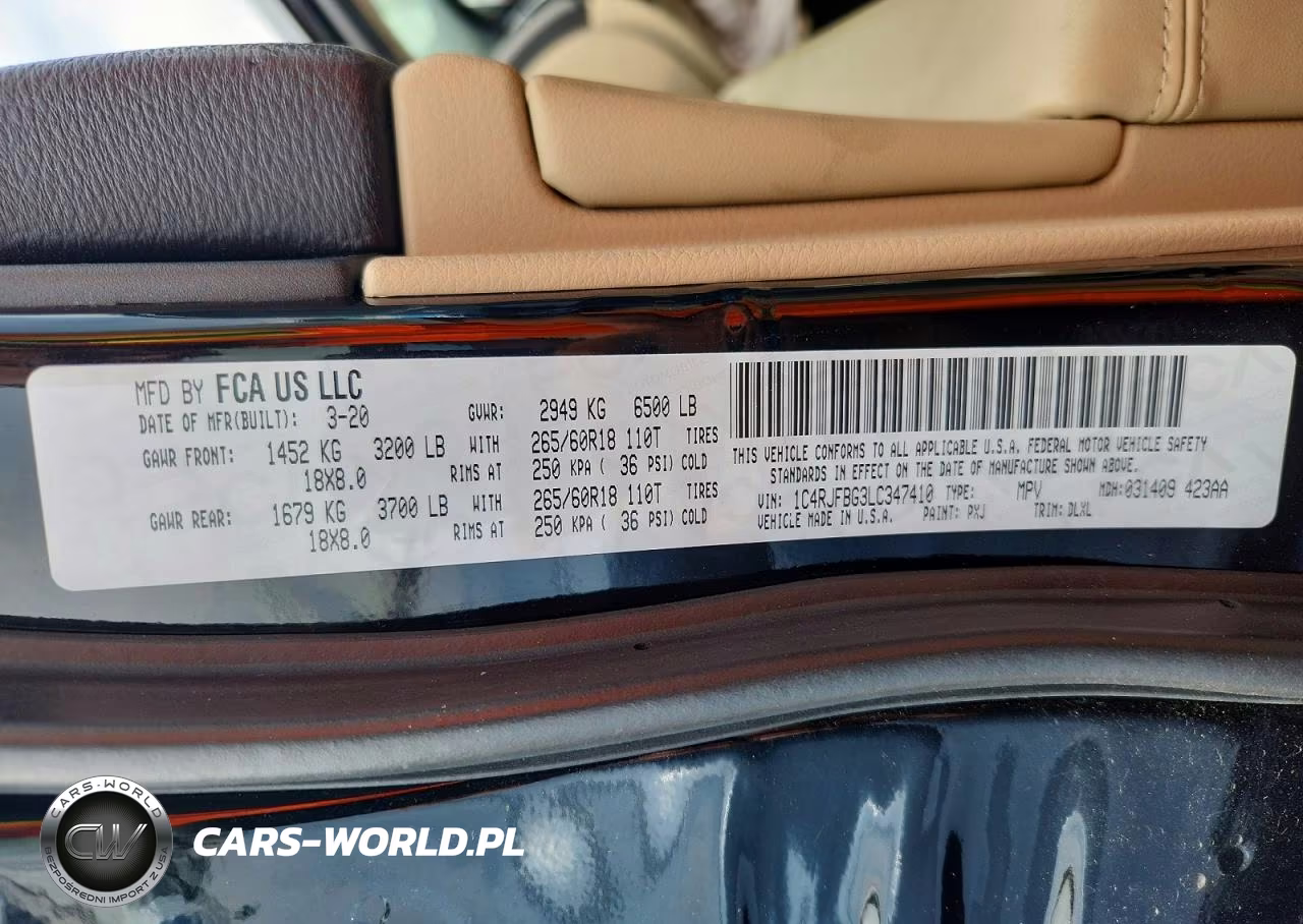 2020 Jeep Grand Cherokee Limited VIN:1C4RJFBG3LC347410 - 13