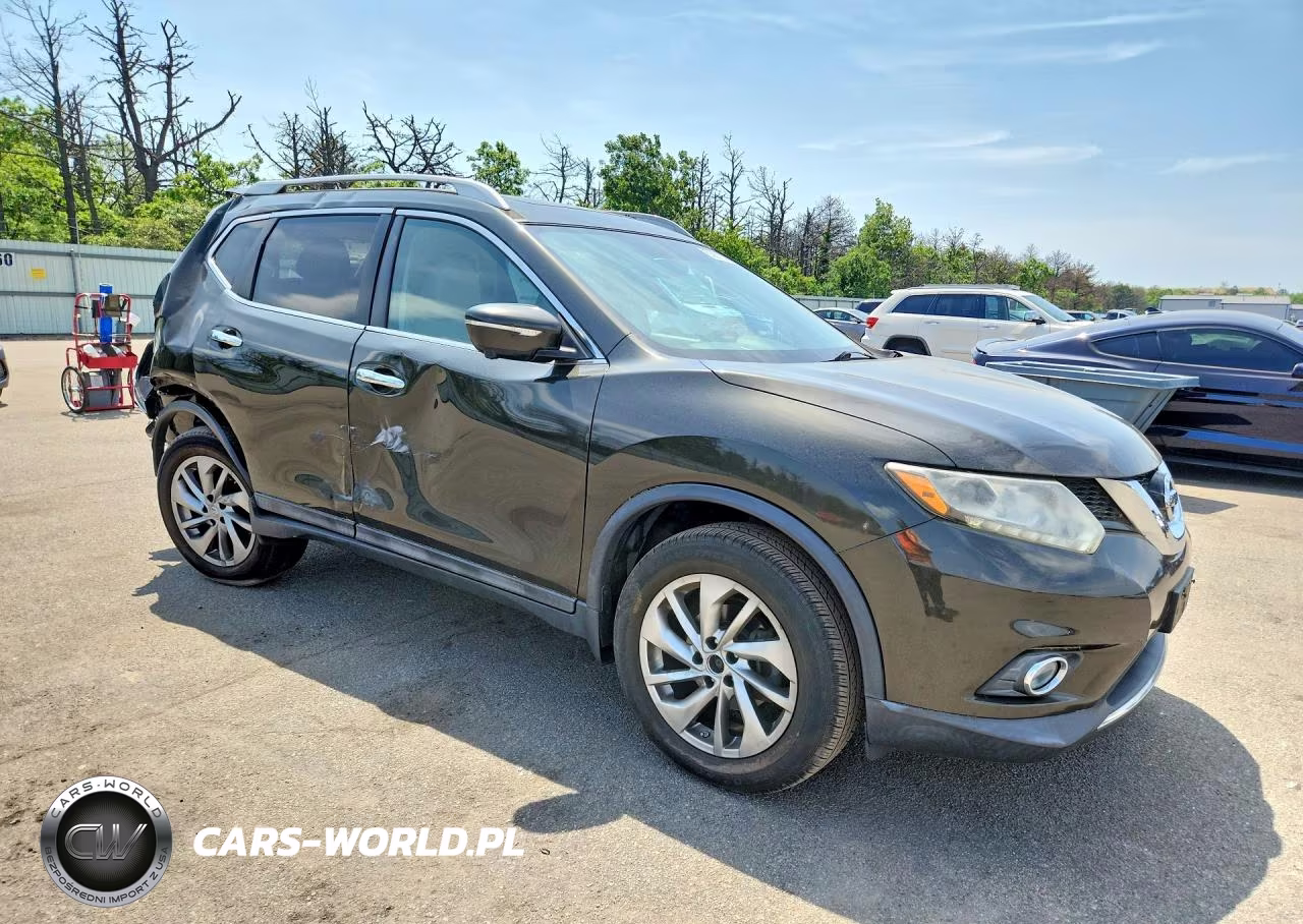 2015 Nissan Rogue Sl VIN:5N1AT2MVXFC905779 - 4