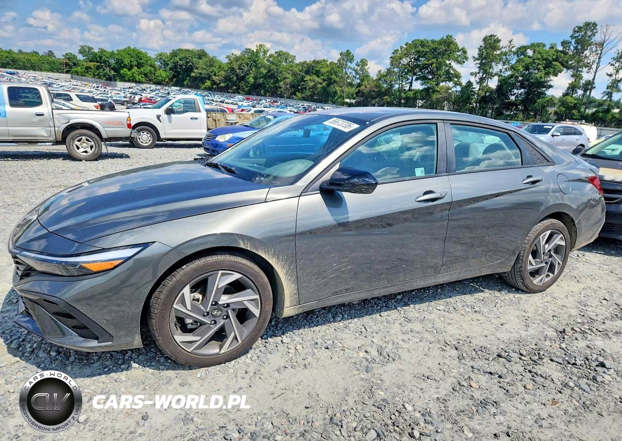 2025 Hyundai Elantra Sel Sport VIN:KMHLM4DG1SU044919 - 1