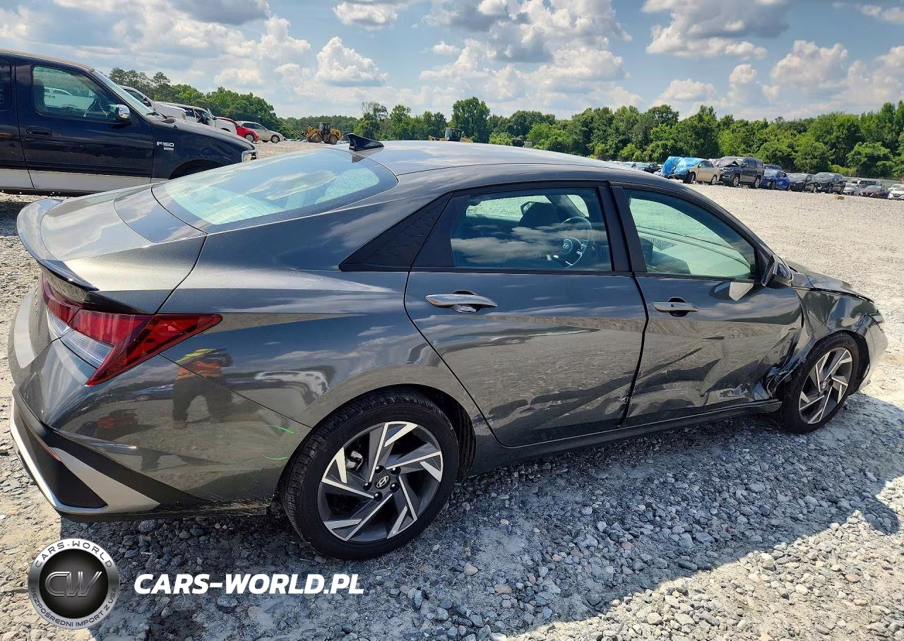 2025 Hyundai Elantra Sel Sport VIN:KMHLM4DG1SU044919 - 3
