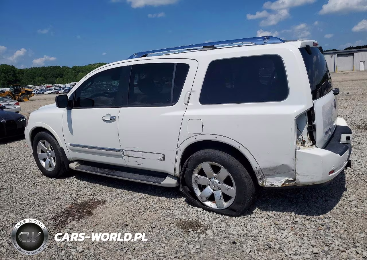 2012 Nissan Armada Sv VIN:5N1BA0ND5CN618189 - 2